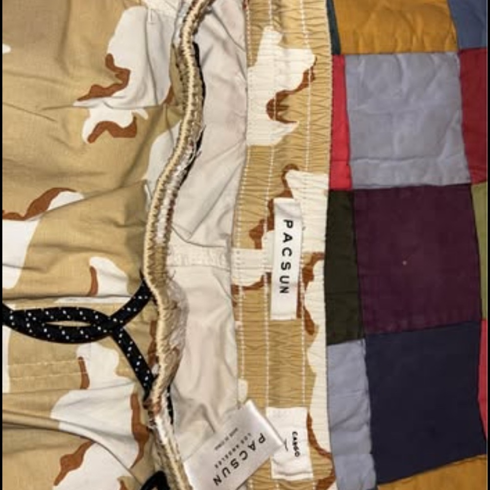 Pacsun camo cargo pants